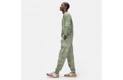 China Dye Printed Crewneck Pullover Hoodie Jogger Sets With Drawstring Waistband supplier