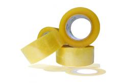 China Pure Crystal Clear Tape 45mic Water Proof Fragile Industrial supplier