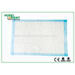Non Woven Hospital Disposable Products White Blue Disposable Bed Pads , Free Samples for sale