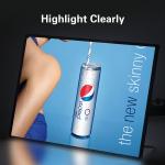 Ultra-Thin Glass LED Light Box with High Definition Life Span 80000hrs Input Voltage DC12V DC24V for sale
