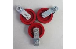 China Ss304 Plastic Nylon Poultry Pulley For Chicken Drinking Water Feeding Line supplier