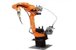 China High Precision Automatic Robot Welding Machine Space Saving supplier