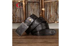 China Standard Width Genuine Leather Belt For Professional Occasion First Layer Of Cowhide supplier