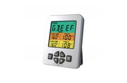 China Wireless Remote Digital Dual Probe Meat Thermometer Grill Wide Lcd Screen supplier