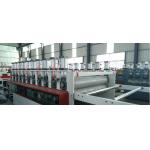 WPC Construction Template Making Machine , Wpc Production Line / Extruder
