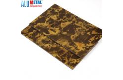 China A2 Acm Exterior Fireproof Aluminum Composite Panel Marble SGS 2000mm supplier