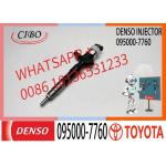 Diesel Common Rail Injectors 095000-7760 For Toyota  23670-39276