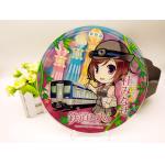 Engraving Acrylic Stand Figures , 200mm acrylic circular display stands for sale
