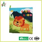EN71 Soft Books For Infants , 20cm Plush Baby Book