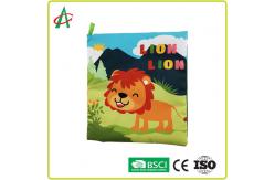 China EN71 Soft Books For Infants , 20cm Plush Baby Book supplier