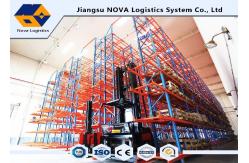 China Powder Coated VNA Pallet Shelving High Density Storage Without Moving Operations supplier