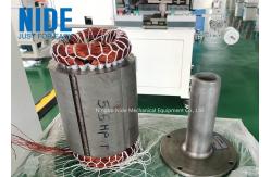 China 5.5hp Industrial Pump Motor Stator Coil Lacing Machine Horizontal supplier