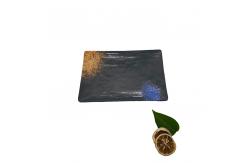 China Hotel 8 Inch Melamine Dinner Plates Rectangle With Reliefs Texture supplier