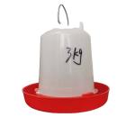 Durable plastic chicken feeder and drinker for poultry farm equipment for sale