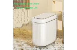 China Motion Sensor Trash Can 13 Gallon Garbage Recycled Plastic Trash Cans supplier