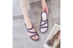 China Swiftwater Heels Women Wedge Sandals High Elastic Pvc Upper supplier
