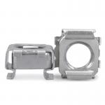 4mm-8mm 201 Stainless Steel Nuts Sqaure Server Rack Cage Nuts ROHS ODM for sale