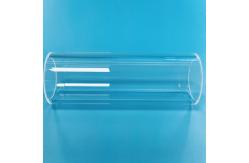 China High Dimension Precision Fused Silica Tube OD / ID / Length Custom supplier