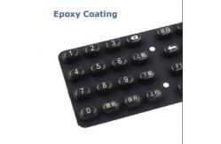 China Remote Control 30 To 80 Shore A Custom Silicone Rubber Keypads supplier