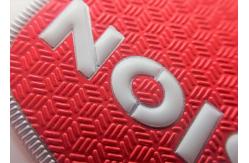 China Soft  Iron On TPU Badges Silk Screen Printing 3D Embossed Logo Heat Transfer supplier