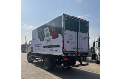 China 10 Tons Carry Capacity LHD RHD HOWO Freezer Truck With 6m Box supplier