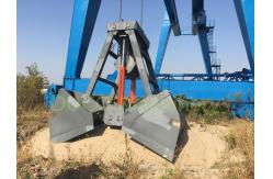 China Wireless Control 70t 18m Clamshell Crane Grab Bucket supplier