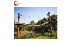 China Children Challenge High Ropes Obstacle Course Adventure For Garden supplier