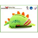 Neoprene Green Dinosaur Backpack For Girl Toddler 10L Capacity  for sale