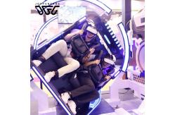 China Two Seats 360 Degree VR Chair Machine Rotation Virtual Reality Gaming Simulator supplier