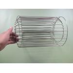 Neatly Kitchen Pantry Silver Mesh Baskets With Wooden Handles