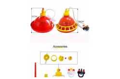 China Chicken Automatic Waterer Drinker Plasson Bell Drinker Goose Duck Chicken Drinker supplier
