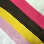 Solid Color 190T Taffeta Polyester Dyed Fabric Plain Style With Custom Design for sale