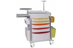 China ODM Aluminum Nursing Trolley Crash Medical Emergency Cart supplier
