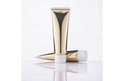 China 50ML Skincare Tubes Customized Plastic Lotion Tubes Gold Screen Printing supplier