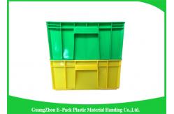 China Rectangle Folding Large Plastic Storage Boxes , Big Plastic Containers Eco - Friendly supplier