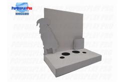 China Visual Impactful Dog Pet Desktop Cardboard Counter Display Easy To Assemble supplier
