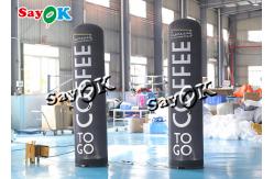 China Customized 2.5m 8ft Inflatable Advertising Pillar With Logo Printing supplier