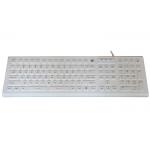 Optional Backlight 100mA Waterproof Silicone Keyboard IP68 PS2 USB for sale