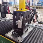 Slotted Channel Strut Roll Forming Machine Double Layer 380V for sale