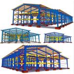 Flexible Expandable Prefab Steel Warehouse Quick Construct for sale