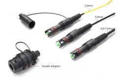 China FTTA Optitap & Supertap Waterproof Patch Cord For Ground  Vehicle   supplier