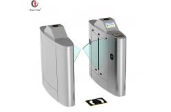 China Automatic Pedestrian Entrance Barrier Access Systems ESD Flap Barrier Turnstile supplier