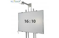 China 96 Inch Infrared Interactive Whiteboard 10ms For Multimedia Teaching supplier