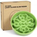 1.5 Cups Ceramic Dog Feeder Bowl Slow Down Eating for sale
