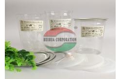 China Plastic PET Easy Open Sealable Can With Aluminum EOE For Candy Snack supplier
