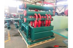China Handling Hydrocyclones Drilling Mud Cleaner 120m3/H Linear Motion supplier