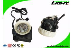 China High Beam Led Miners Light 10000lux 6.6Ah Lithium Ion Battery IP68 Waterproof supplier