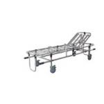 Low Frame Structure Aluminum Folding Ambulance Stretcher Patient Transport For Rescue