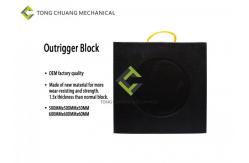 China Outrigger Block 500*500*50MM 600*600*60MM Zoomlion Concrete Pump Parts supplier