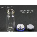 Transparent Tubular Glass Vials / Small Glass Bottles For Liquid vial for sale